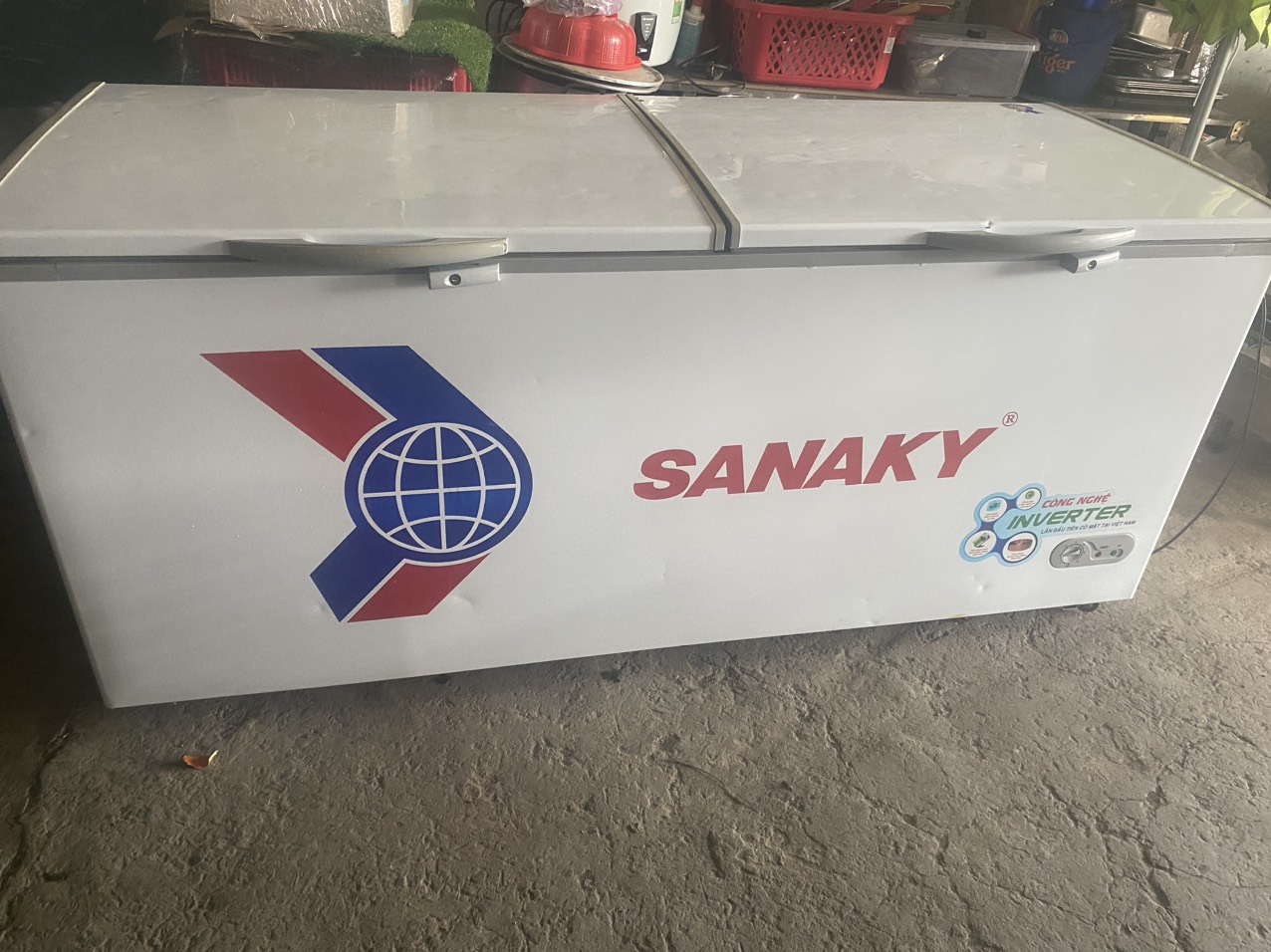 Tủ đ&ocirc;ng 2 c&aacute;nh Sanaky